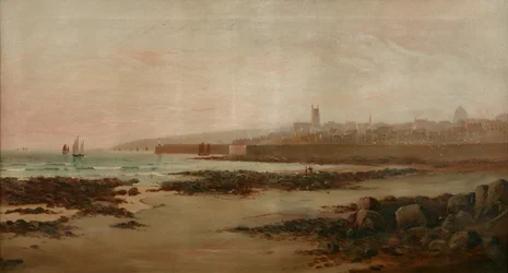 Penzance vom Chyandour Beach, 1900